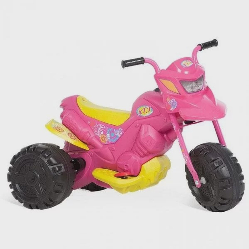 Mini Moto Elétrica Quadriciclo Infantil Patrulha Canina Motinha