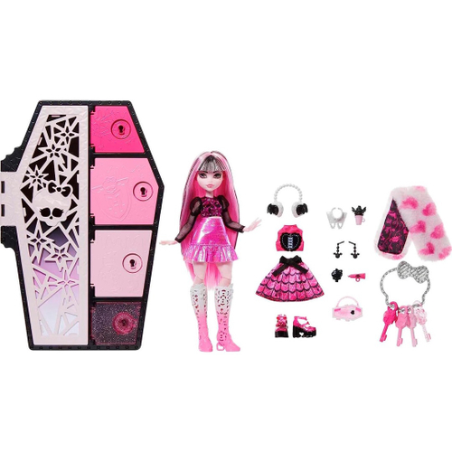 Playset Monster High Penteadeira E Acessórios - Hora Da Maquiagem