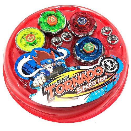 Pião Infantil Spin Blade 4 Competição Kit com 4 Cores em Promoção na  Americanas