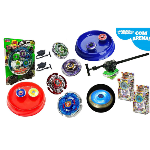 Kit 2 Beyblade Burst - Rocktavor r2 e Xcalius - Hasbro em Promoção na  Americanas