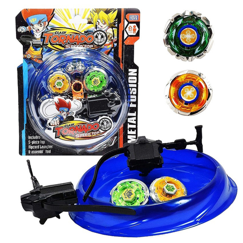 Kit Beyblade Metal 5D Brinquedo 4 Peões Led Toys na Americanas