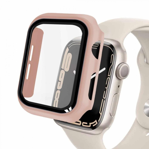 Capa Case Bumper 2in1 C Vidro Para Apple Watch Series 9 45mm