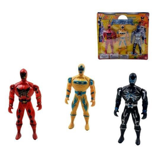 Brinquedos Colecionaveis Joguinhos Personagens Super Herois Kit 3 Unidades, Comprar Moda Infantil