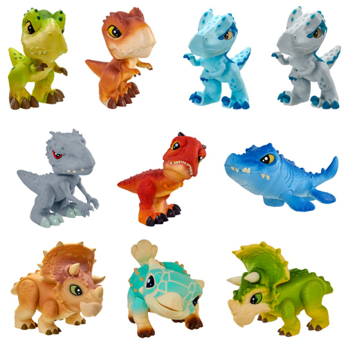 Dinossauro Brinquedo Vinil Boneco Infantil Dino Rex