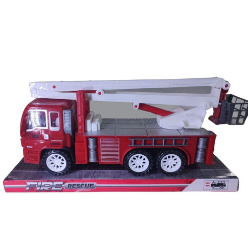 Caminhão Guindaste com Fricção - TruckCar Luz e Som - Azul - 25cm - 1:16 -  Yes Toys - superlegalbrinquedos