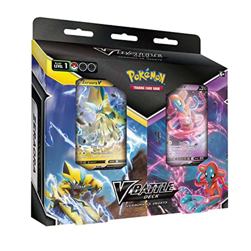 Pokémon Tcg Baralho De Batalha Zeraora V E Deoxys V - Copag