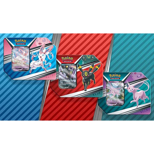 Jogo de Cartas - Pokémon Lata - 25 cartas - Evoluções de Eevee - Umbreon -  Copag em Promoção na Americanas