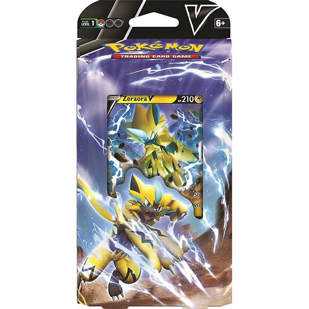 Cards Pokémon Batalha V Zeraora e Deoxys - Copag