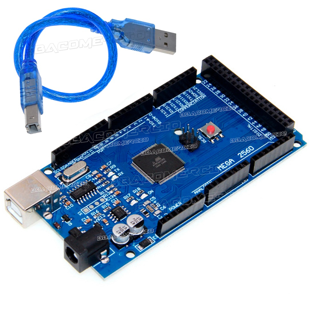 Placa Mega R Compativel Com Arduino Ch Cabo Usb Em Promo O