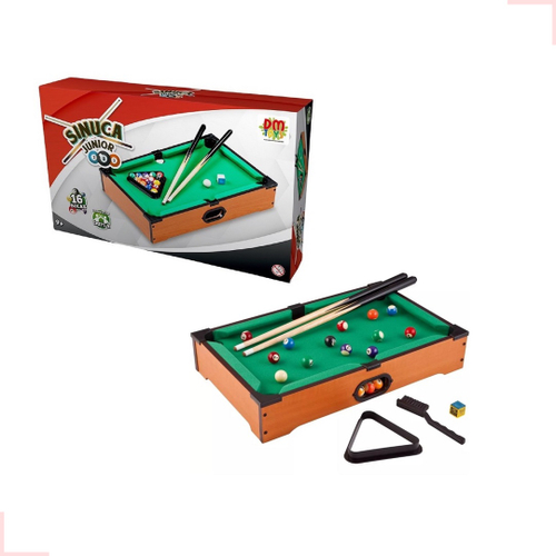 Jogo Mini Mesa De Sinuca Snooker Bilhar Infantil