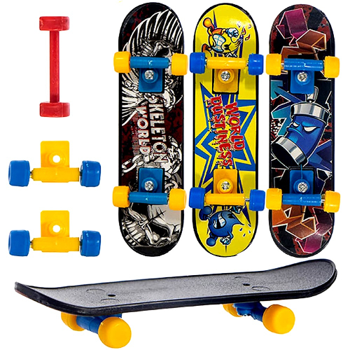 Kit 3 Skates De Dedo Fingerboard - Marca Radical X-trick