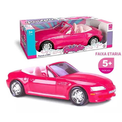 Brinquedo Carro Conversível para Barbie Roadster