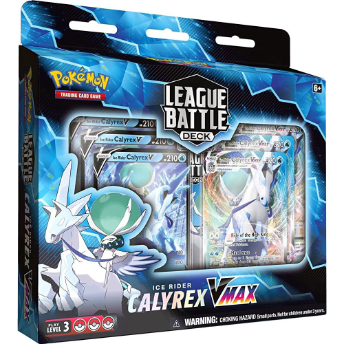 Jogo de Cartas Pokemon Baralho Batalha de Liga Calyrex Vmax – Papelaria  Pigmeu