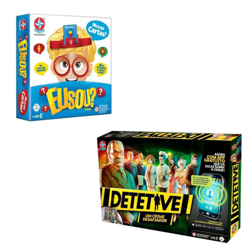 Kit Jogos dpa Detetives Do Prédio Eu Sou? + Detetive Júnior em