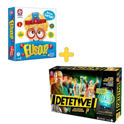 Kit Jogo Da Vida + Detetive Jogos De Tabuleiro Estrela na Americanas  Empresas