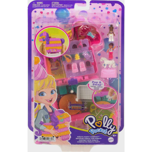 Boneca Polly Pocket Mini Festa Da Pinhata - Festa Dos Pony