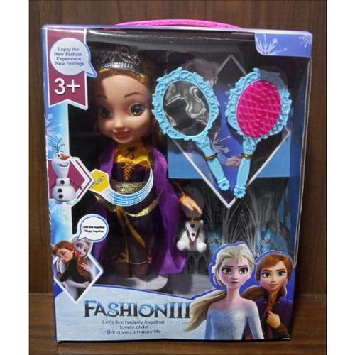 Kit de 2 bonecas Ana e Elsa Frozen Fashion Store em Promoção na Americanas