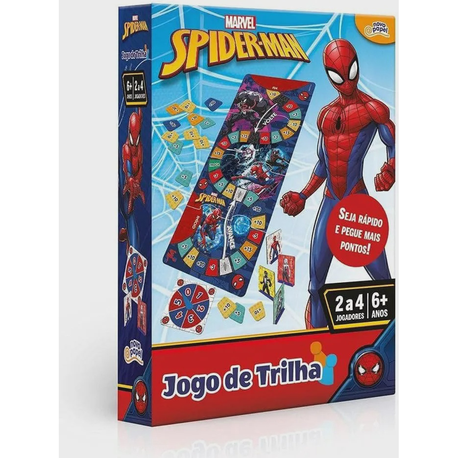 Jogo Infantil Trilha Do Homem Aranha - Toyster 8022 em Promoção na  Americanas