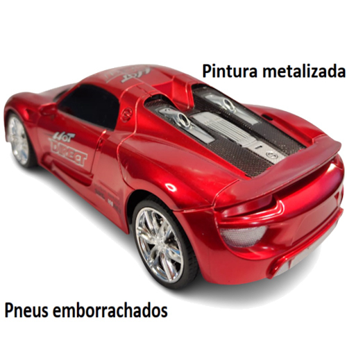 Carrinho Controle Remoto Sem Fio Esportivo Vermelho Well em Promoção na  Americanas