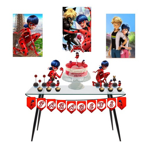 Kit de Acessórios Miraculous Ladybug 9 Peças Multikids – BR1763