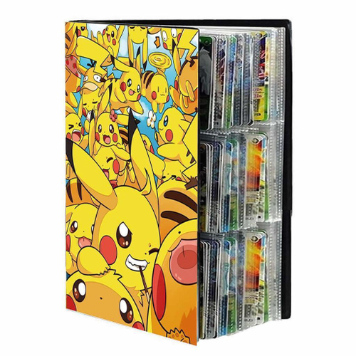 Pasta Álbum Fichário Cards Cartas Mew 10 Folhas Pokémon 151