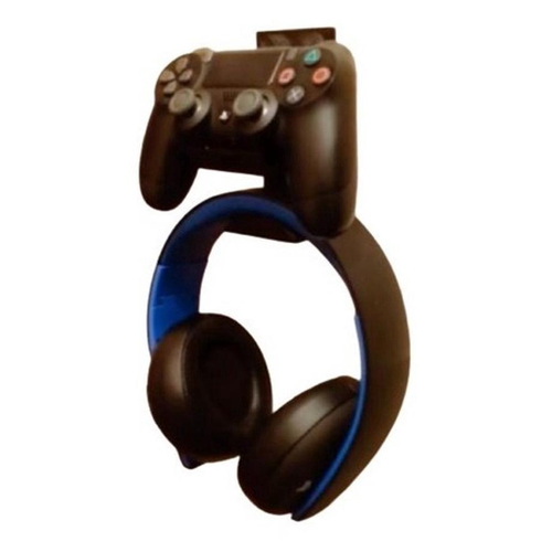 Suporte Organizador Games Ps4 ps5 porta Headset Porta Controle e