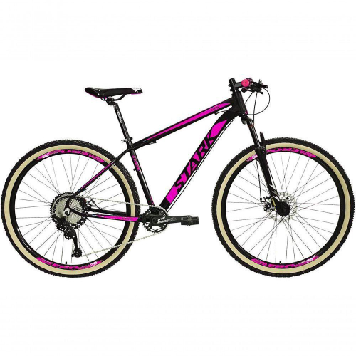 Bicicleta 29 South Stark 12v Kit Gts Freio A Disco Preto rosa