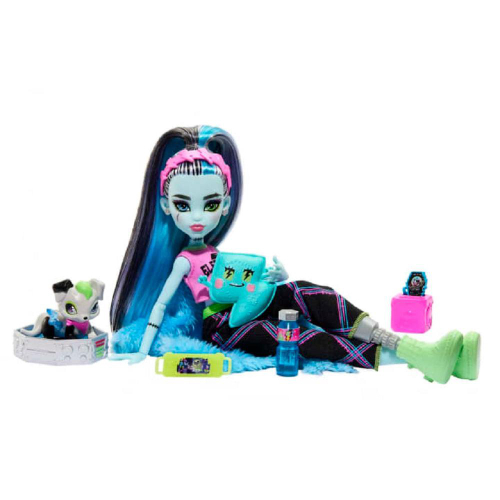 Mattel - Monster High - Boneca Monster High com guarda-roupa iridescente e  acessórios de moda surpresa ㅤ, Monster High