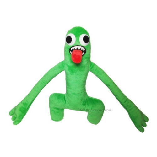 Boneco Pelúcia Roblox Rainbow Friends Green Verde Brasil Toy