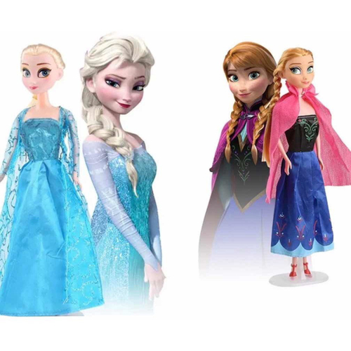 Jogo Mimics Frozen 2 e Busto de Boneca Anna Styling Head - Baby