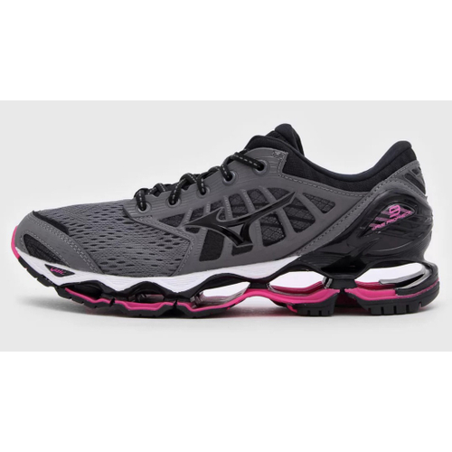 Tênis mizuno wave prophecy 7 cinza hot sale e rosa