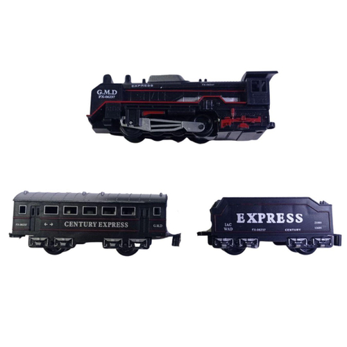 Locomotiva Trilhos Vagões 7 Metros Ferrorama Trem Brinquedo