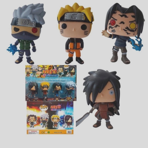 Kit com 5 Bonecos Desenho Naruto Shippuden Pop Grande em Promoção na  Americanas