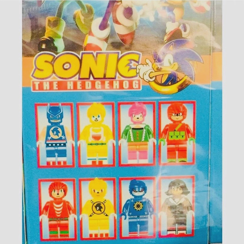 Lego de montar turma Do Sonic.