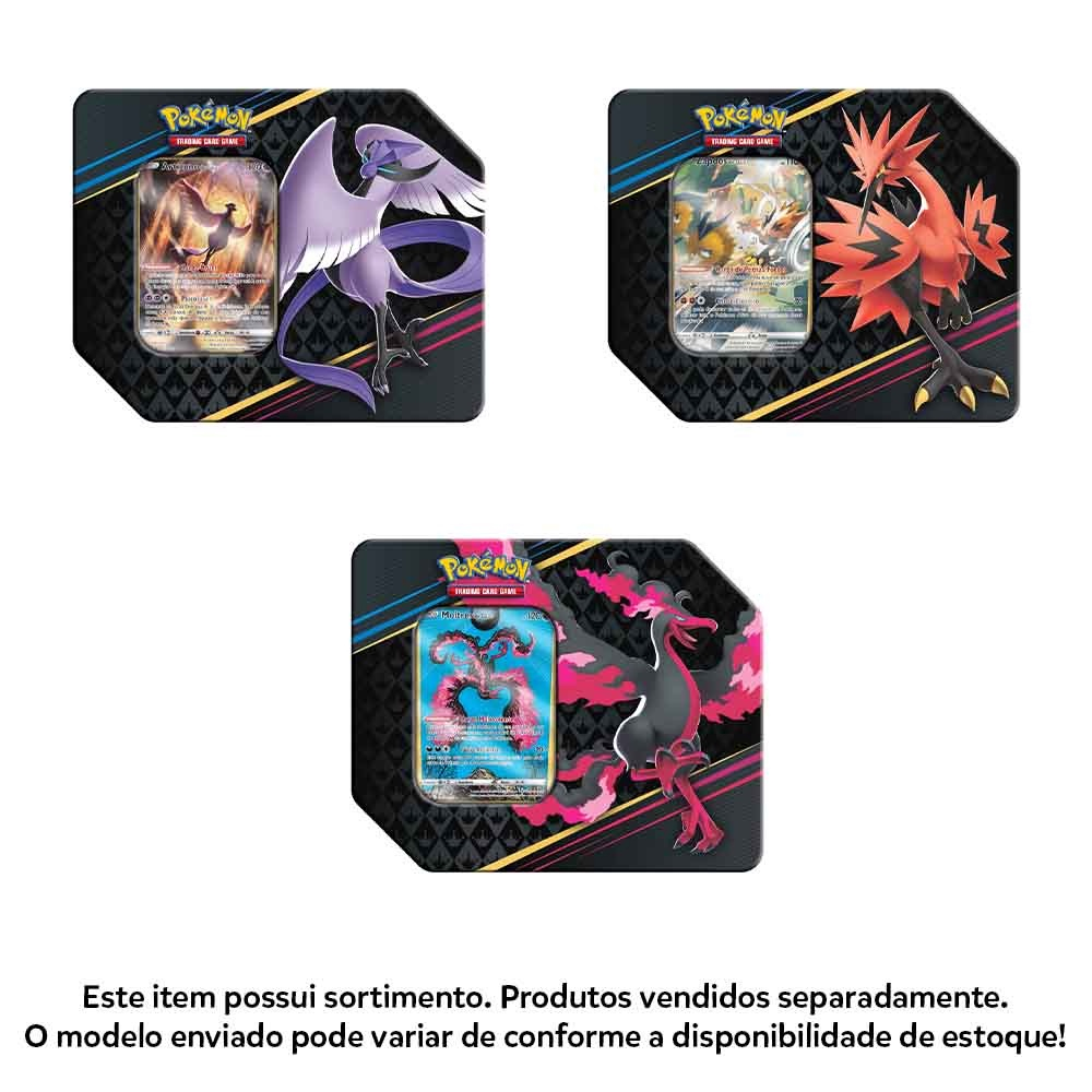 Jogo de Cartas - Pokémon Lata - 31 cartas - Poderes Divergentes - Sortido -  Copag - Deck de Cartas - Magazine Luiza