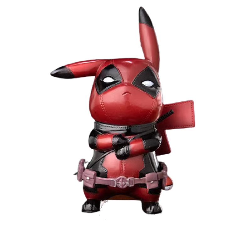 Deadpool pikachu stuffed sales animal