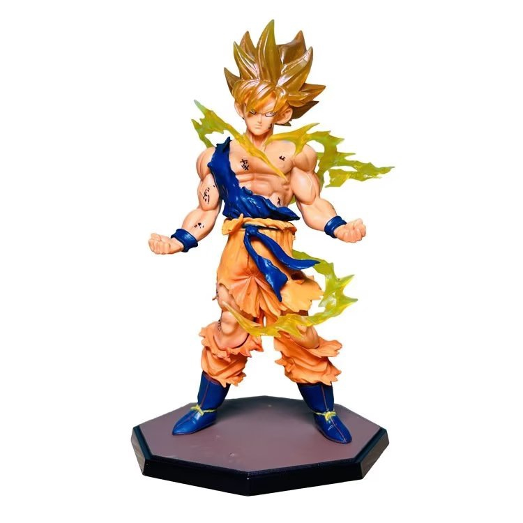 Boneco Action Figure Miniatura Goku Super Sayajin Blue Colecionáveis  DragonBall Z Super - 18cm em Promoção na Americanas