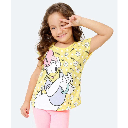 Camiseta Infantil Margarida