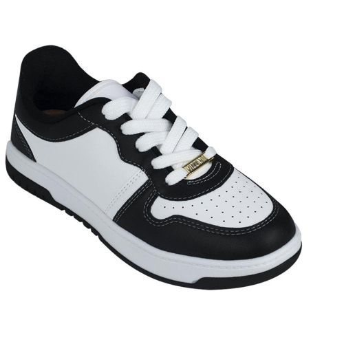 Tenis vizzano best sale preto e branco