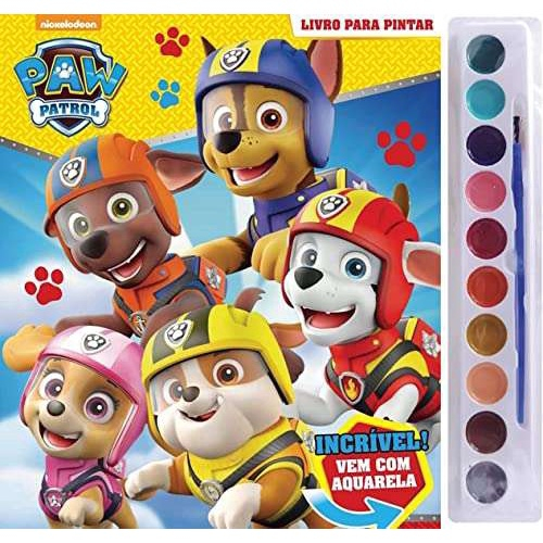 Paw Patrol - Livro Para Pintar