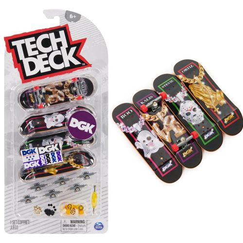 Skates De Dedo Tech Deck Kit Com 6 Sk8 Shop Acessórios Sunny