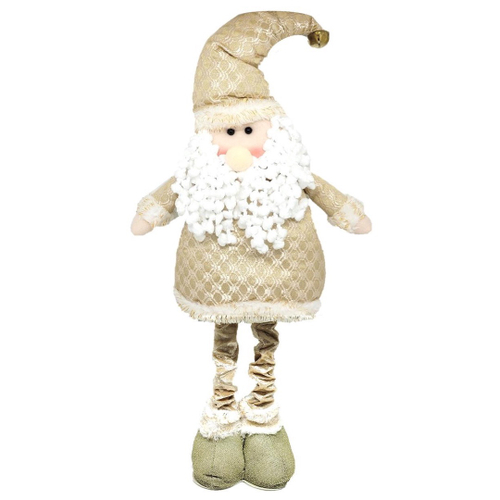 Boneco de Papai Noel em Pé com Guirlanda Rosto de Elfo 75cm em Promoção na  Americanas