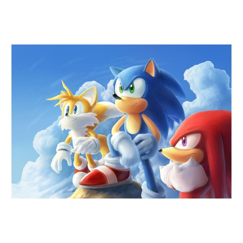 Adesivo De Parede Meninos E Meninas Sonic Game Jogos na Americanas