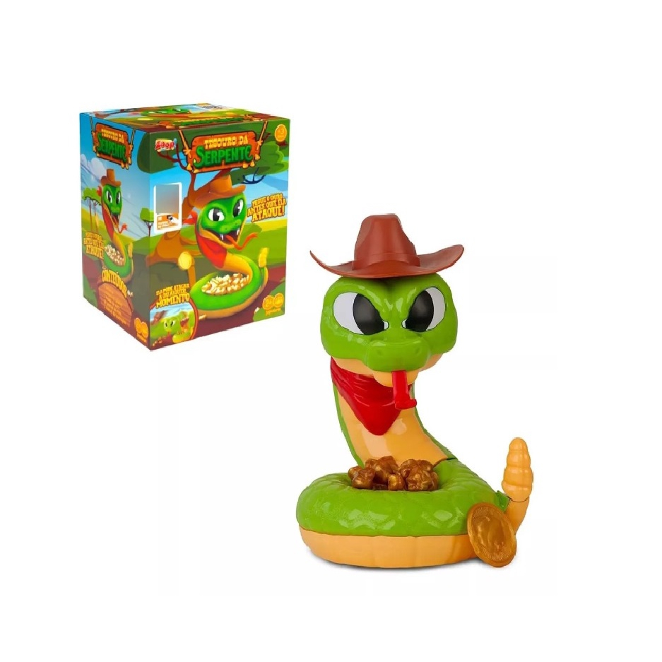 Jogo Tesouro da Serpente - Zoop Toys em Promoção na Americanas