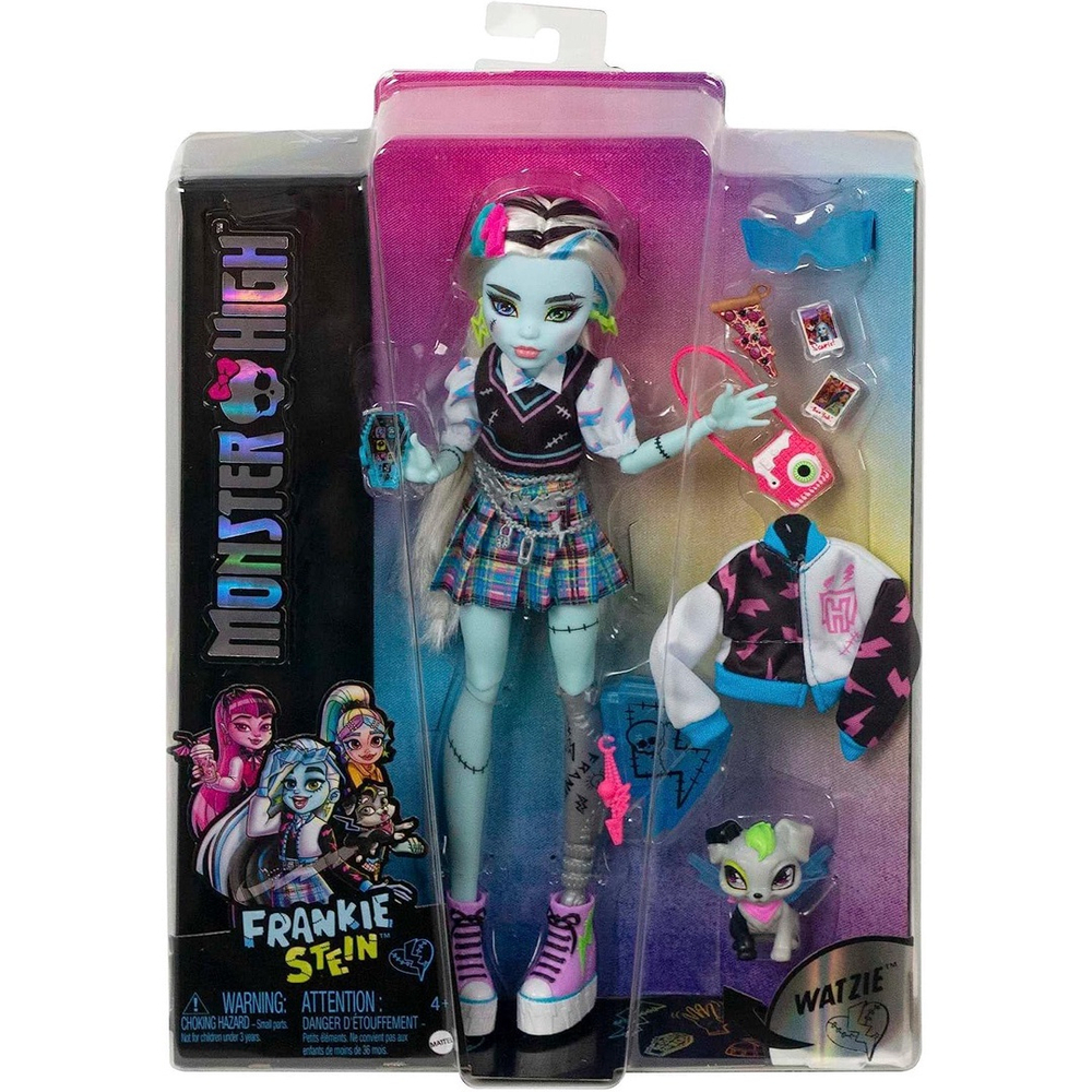 Boneca Monster High luxo Frankie Stein Pet Magico Ed 2023 em Promoção na  Americanas