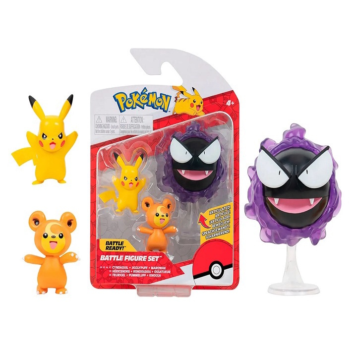 Boneco Pokémon - Gastly 7,6 Cm - Battle Figura Pack - Sunny em Promoção na  Americanas