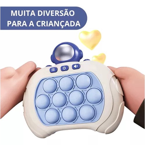 Jogo Pop It Eletrônico Quick Fast Push Puzzle Game Brinquedo - CLICK PUSH -  Pop It Fidget - Magazine Luiza