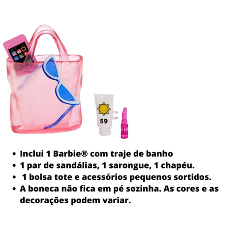 Boneca Barbie Fashion Filme Dia De Praia Mattel