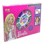 Kit Fashion Barbie Meninas Infantil Maquiagem Esmalte Laços Mecha