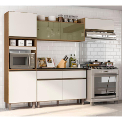 Cozinha Poliman Porto 4 Peças Com Tampo Carvalho/off White é boa?